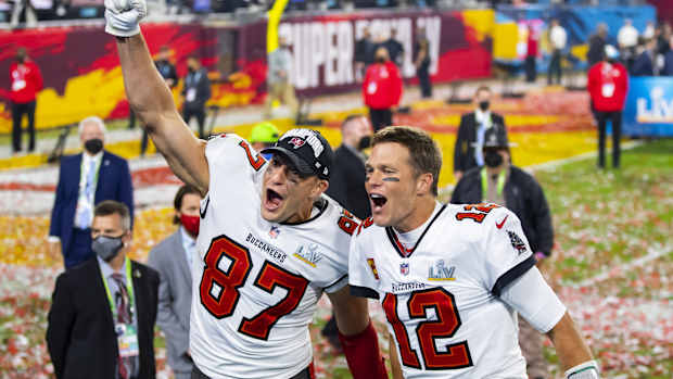 Tom Brady Rob Gronkowski